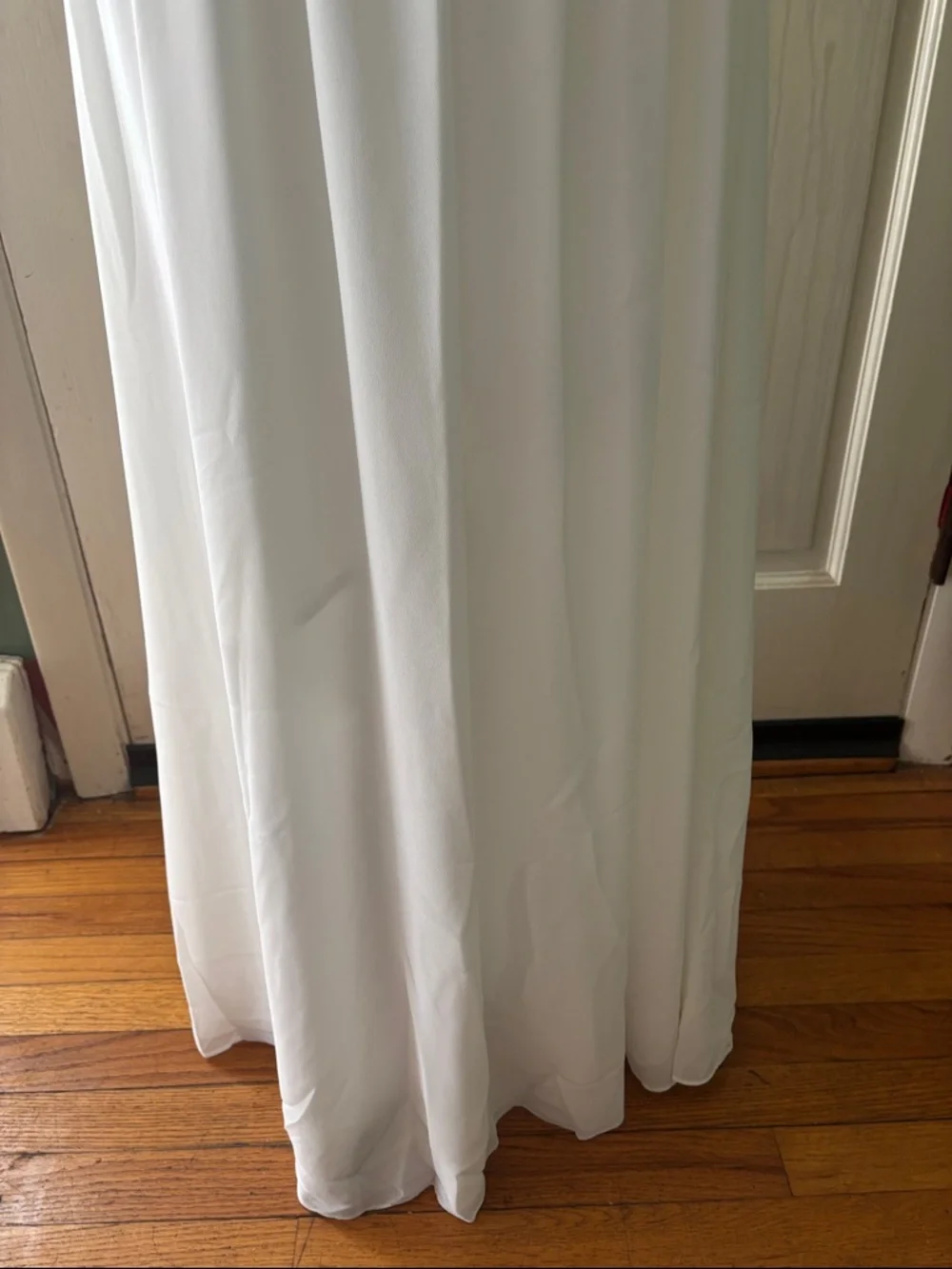 Lulus off white Sleeveless White Lace Bodice Maxi Dress - Picture 5 of 11